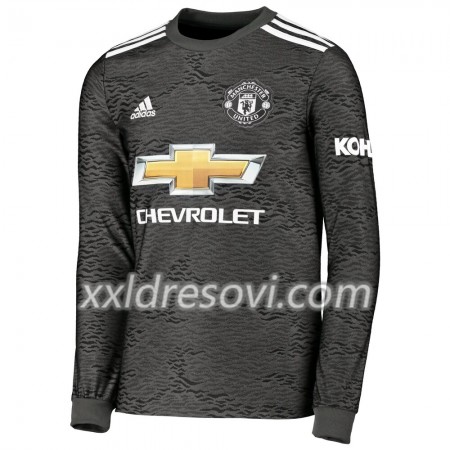 Manchester United Drugi Nogometni Dres 2020-2021 Dugim Rukavima